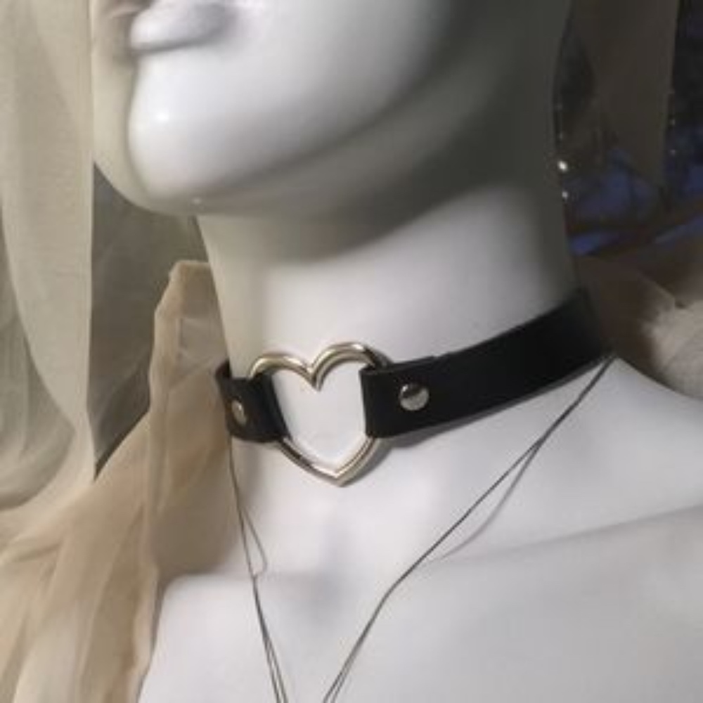 Faux Leather Choker